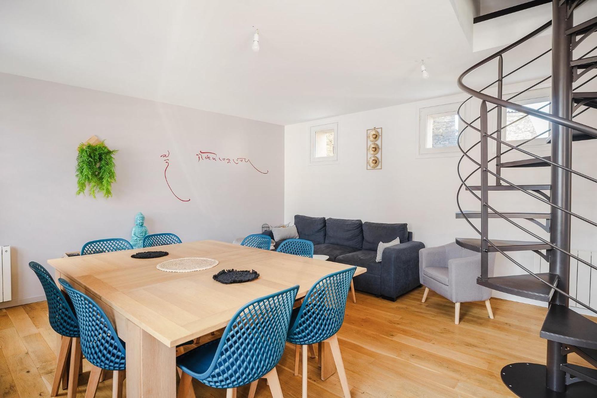 L'Atelier, Appartement Lumineux Et Cosy Ploermel Luaran gambar